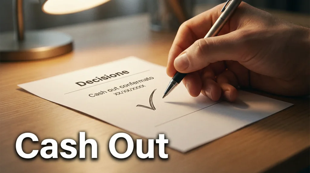 Cash out scommesse guida