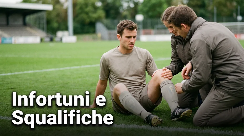 Infortuni calcio scommesse guida
