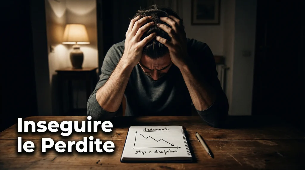 Inseguire perdite scommesse guida