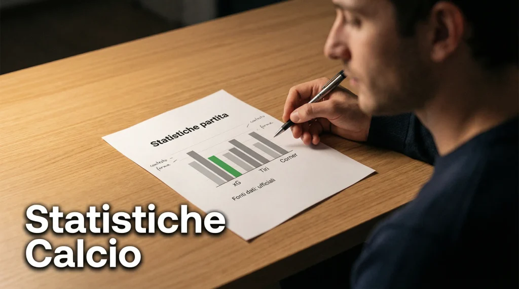 Statistiche calcio scommesse guida